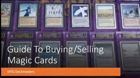 Navigating the World of MTG: A Buyer's Guide